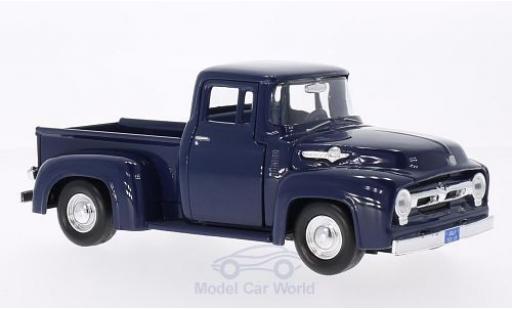 Modellautos Ford F-1 1/24 Motormax 00 Pick Up blau 1956 Ford F-1 1/24 Motormax 00 Pick Up blau 1956 modellautos