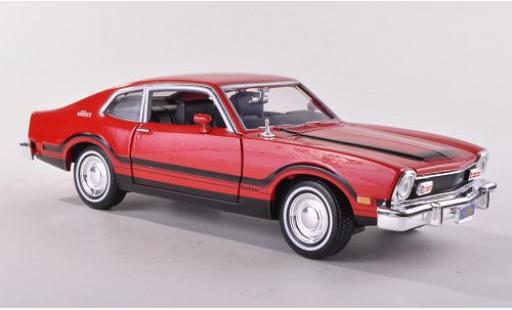 Modellautos Ford Maverick 1/24 Motormax rot 1974 sans Vitrine Ford Maverick 1/24 Motormax rot 1974 sans Vitrine modellautos