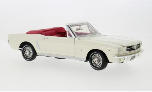Modellautos Ford Mustang 1/18 Motormax Cabriolet weiss 1964 1:18 Ford Mustang 1/18 Motormax Cabriolet weiss 1964 1:18 modellautos