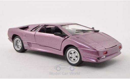 Modellautos Lamborghini Diablo 1/24 Motormax mettalic lila ohne Vitrine Lamborghini Diablo 1/24 Motormax mettalic lila ohne Vitrine modellautos