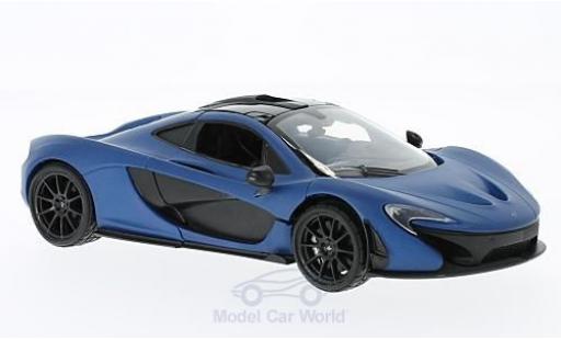 Modellautos McLaren P1 1/24 Motormax matt-blau ohne Vitrine McLaren P1 1/24 Motormax matt-blau ohne Vitrine modellautos