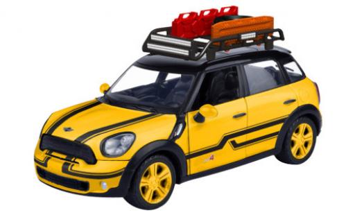 Modellautos Mini Cooper 1/24 Motormax S All4 Countryman mettalic gelb/schwarz avec Rack de toit Mini Cooper 1/24 Motormax S All4 Countryman mettalic gelb/schwarz avec Rack de toit modellautos