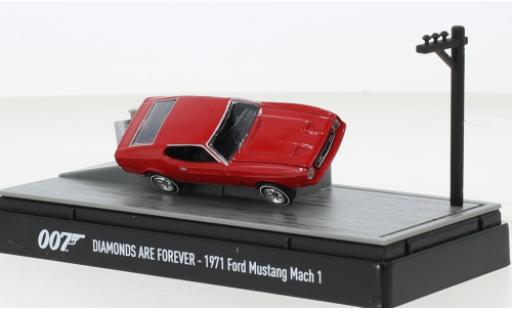 Modellautos Ford Mustang 1/64 Motormax Mach I James Bond 007 - Diamonds are Forever 1971 Ford Mustang 1/64 Motormax Mach I James Bond 007 - Diamonds are Forever 1971 modellautos