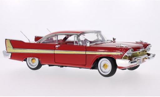 Modellautos Plymouth Fury 1/18 Motormax rouge 1958 Plymouth Fury 1/18 Motormax rouge 1958 modellautos