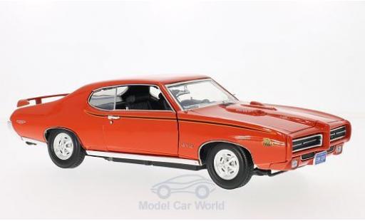 Modellautos Pontiac GTO 1/18 Motormax Judge orange 1969 Pontiac GTO 1/18 Motormax Judge orange 1969 modellautos