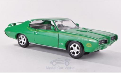 Modellautos Pontiac GTO 1/24 Motormax Judge grün 1969 Pontiac GTO 1/24 Motormax Judge grün 1969 modellautos