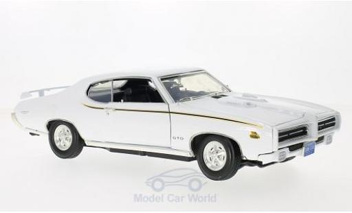 Modellautos Pontiac GTO 1/18 Motormax Judge weiss 1969 Pontiac GTO 1/18 Motormax Judge weiss 1969 modellautos