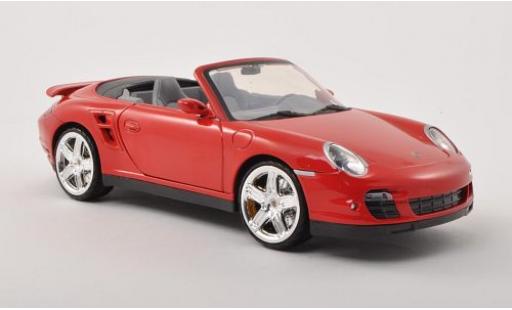 Porsche 997 Turbo 1/18 Motormax 911 () Turbo Cabriolet rot modellautos