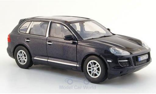 Modellautos Porsche Cayenne 1/24 Motormax mettalic schwarz ohne Vitrine Porsche Cayenne 1/24 Motormax mettalic schwarz ohne Vitrine modellautos