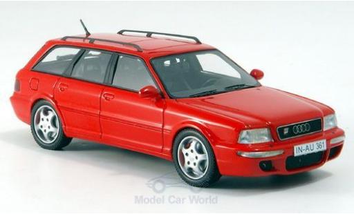Audi RS2 1/43 Neo rot 1994 modellautos