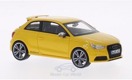 Audi S1 1/43 Neo gelb 2014 modellautos