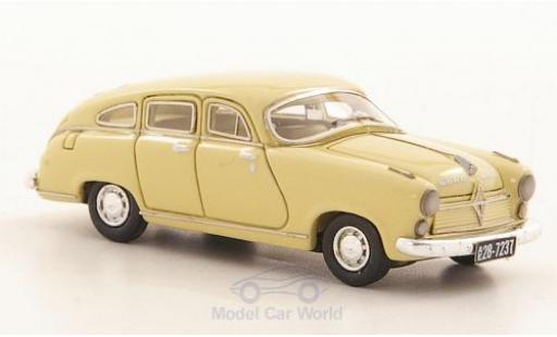 Modellautos Borgward Hansa 2400 1/87 Neo beige 1952 Borgward Hansa 2400 1/87 Neo beige 1952 modellautos