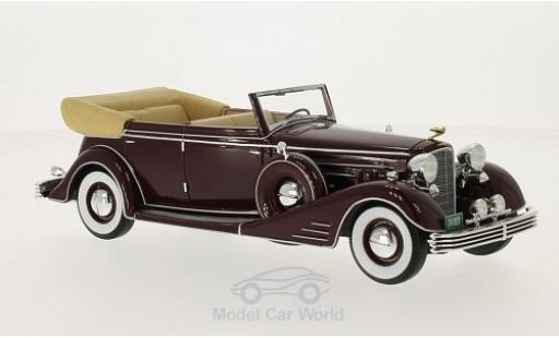 Modellautos Cadillac Fleetwood 1/24 Neo Allweather Phaeton rot 1933 Cadillac Fleetwood 1/24 Neo Allweather Phaeton rot 1933 modellautos