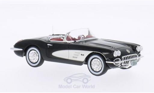 Modellautos Chevrolet Corvette 1/43 Neo C1 schwarz/weiss 1959 Chevrolet Corvette 1/43 Neo C1 schwarz/weiss 1959 modellautos