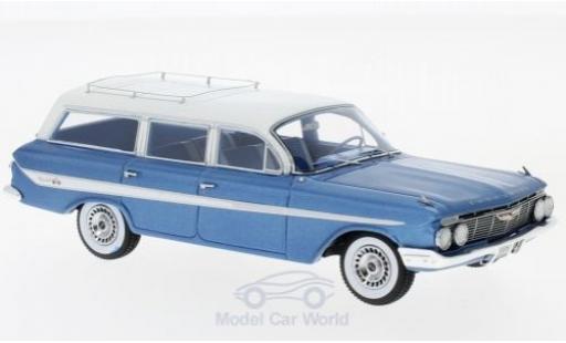 Modellautos Chevrolet Nomad 1/43 Neo Station Wagon mettalic blau/weiss 1961 Chevrolet Nomad 1/43 Neo Station Wagon mettalic blau/weiss 1961 modellautos