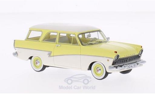 Modellautos Ford 17M 1/43 Neo (P2) Turnier gelb/weiss 1957 Ford 17M 1/43 Neo (P2) Turnier gelb/weiss 1957 modellautos