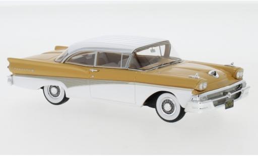 Ford Fairlane 1/43 Neo 500 Hardtop braun/weiss 1958 modellautos