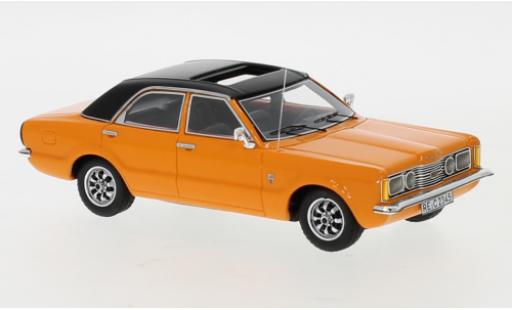Modellautos Ford Taunus 1/43 Neo GXL orange/schwarz 1973 Ford Taunus 1/43 Neo GXL orange/schwarz 1973 modellautos
