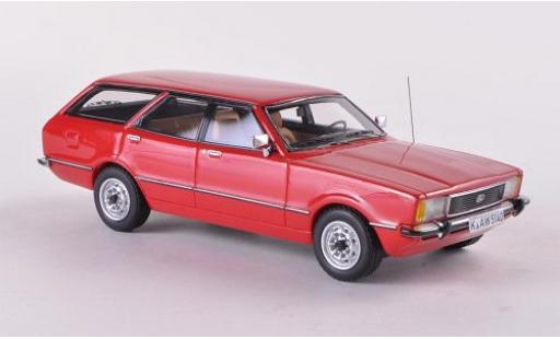 Modellautos Ford Taunus 1/43 Neo TC2 Turnier GL rot 1976 Ford Taunus 1/43 Neo TC2 Turnier GL rot 1976 modellautos