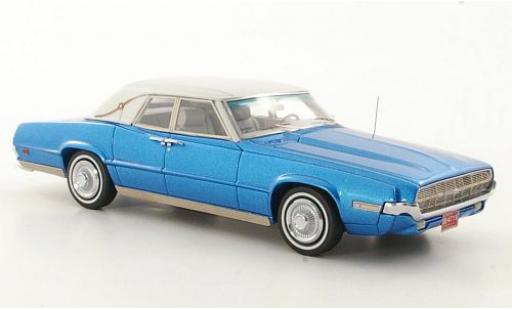 Modellautos Ford Thunderbird 1/43 Neo Landau mettalic blau/matt-weiss 1969 Ford Thunderbird 1/43 Neo Landau mettalic blau/matt-weiss 1969 modellautos