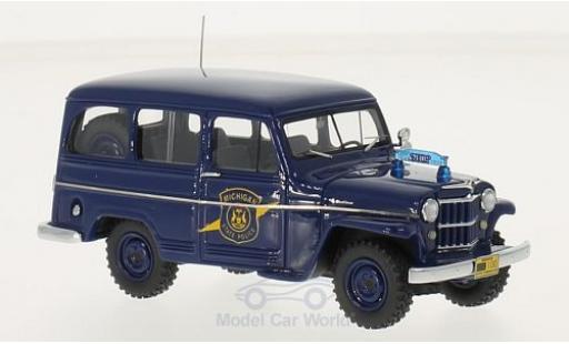 Modellautos Jeep Willys 1/43 Neo Station Wagon Michigan State Police 1954 Jeep Willys 1/43 Neo Station Wagon Michigan State Police 1954 modellautos