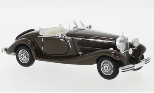 Modellautos Mercedes 290 1/43 Neo Roadster (W18) braun 1937 Mercedes 290 1/43 Neo Roadster (W18) braun 1937 modellautos