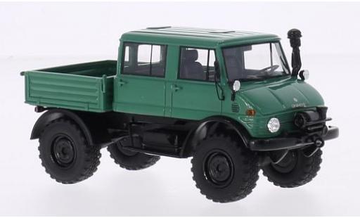 Modellautos Mercedes Unimog 1/43 Neo U416 Doppelkabine grün 1977 Mercedes Unimog 1/43 Neo U416 Doppelkabine grün 1977 modellautos