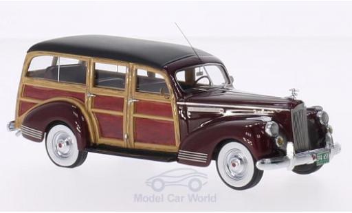 Modellautos Packard 110 1/43 Neo Deluxe Wagon rot/Holzoptik 1941 Packard 110 1/43 Neo Deluxe Wagon rot/Holzoptik 1941 modellautos