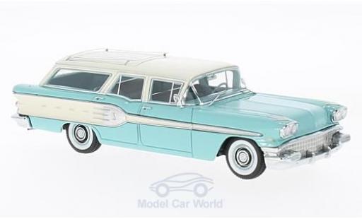 Modellautos Pontiac Star Chief 1/43 Neo Safari türkis/weiss 1958 Pontiac Star Chief 1/43 Neo Safari türkis/weiss 1958 modellautos