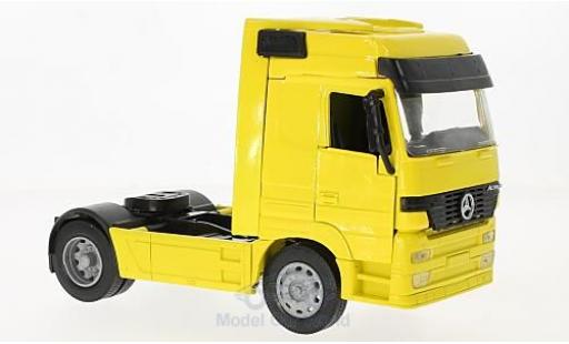 Modellautos Mercedes Actros 1/32 New Ray 1857 gelb Zugmaschine Mercedes Actros 1/32 New Ray 1857 gelb Zugmaschine modellautos