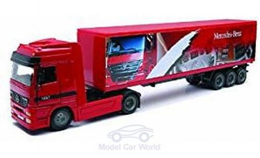 Modellautos Mercedes Actros 1/43 New Ray 1857 mit Kastenauflieger Mercedes Actros 1/43 New Ray 1857 mit Kastenauflieger modellautos