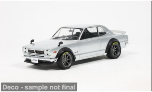 Nissan Skyline 1/18 Solido 2000 GT-R (KPGC10) silber 1970 1:18 modellautos