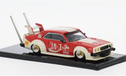 Nissan Skyline 1/64 Pop Race (C210) Bosozuko Style Coca Cola 1:64 modellautos