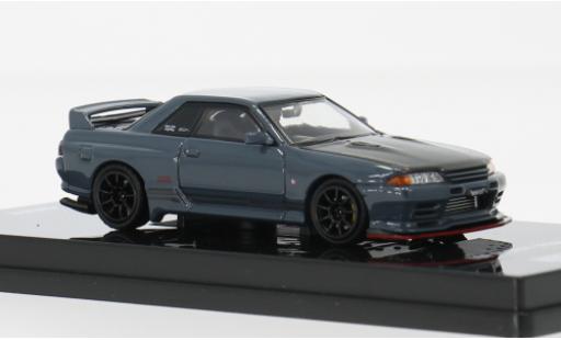 Nissan Skyline 1/64 INNO64 GT-R (R32) grau 1989 1:64 modellautos