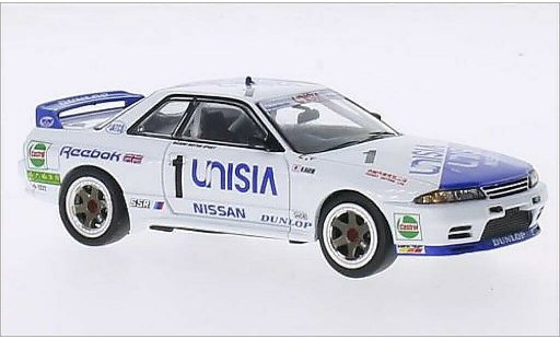 Nissan Skyline R32 1/43 IXO GT-R RHD No.1 Unisia Macau Guia Race 1991 modellautos