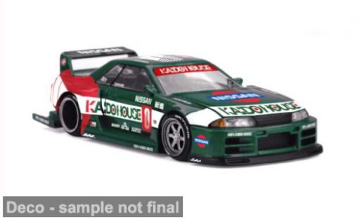 Nissan Skyline 1/64 Mini GT GTR (R32) schwarz 1989 1:64 modellautos