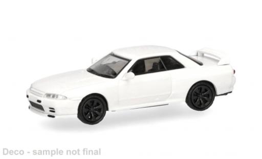 Modellautos Nissan Skyline GTR (R32) weiss 1/87 Micro City 87
