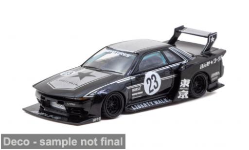 Nissan Skyline 1/64 Tarmac Works (R32) schwarz/Dekor 2025 #23 1:64 modellautos