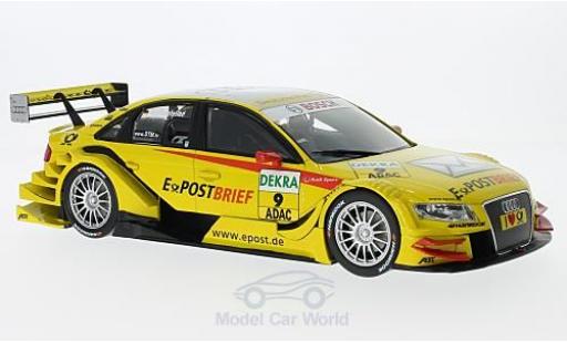 Audi A4 DTM 1/18 Norev DTM No.9 EPost Brief DTM 2011 M.Rockenfeller modellautos