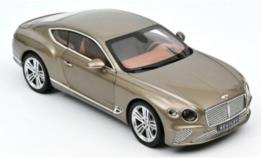 Modellautos Bentley Continental 1/18 Norev GT mettalic beige 2018 Bentley Continental 1/18 Norev GT mettalic beige 2018 modellautos
