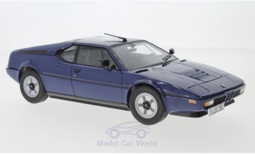 Bmw M1 1980 1/18 Norev (E26) blau 1980 modellautos