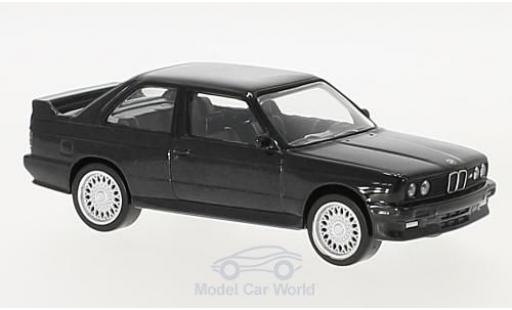 Bmw M3 E30 1/43 Norev (E30) schwarz 1986 modellautos
