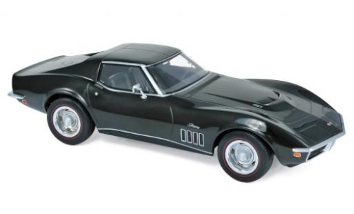 Modellautos Chevrolet Corvette 1/18 Norev (C3) 427 mettalic grün 1969 Chevrolet Corvette 1/18 Norev (C3) 427 mettalic grün 1969 modellautos
