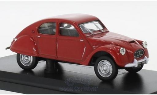 Modellautos Citroen 2CV 1/43 Norev Dagonet rot 1956 Citroen 2CV 1/43 Norev Dagonet rot 1956 modellautos