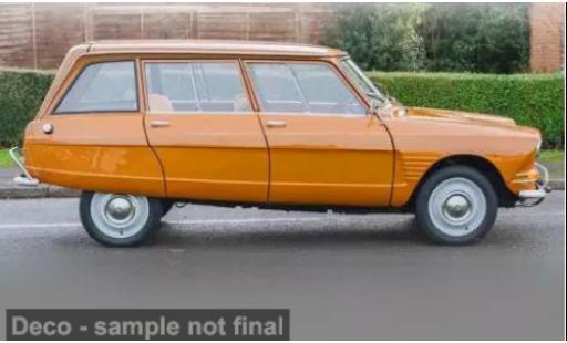 Modellautos Citroen Ami 6 1/87 Norev Break gelb 1969 1:87 Citroen Ami 6 1/87 Norev Break gelb 1969 1:87 modellautos
