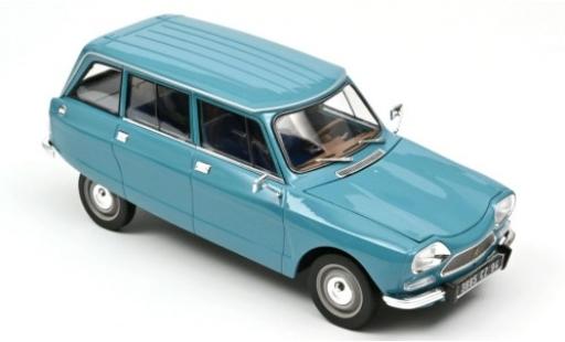 Modellautos Citroen Ami 8 1/18 Norev Break blau 1975 Citroen Ami 8 1/18 Norev Break blau 1975 modellautos