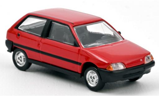 Modellautos Citroen AX 1/64 Norev rot 1986 Citroen AX 1/64 Norev rot 1986 modellautos