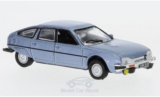 Citroen CX 1/87 Norev 2400 GTi mettalic blau 1977 modellautos
