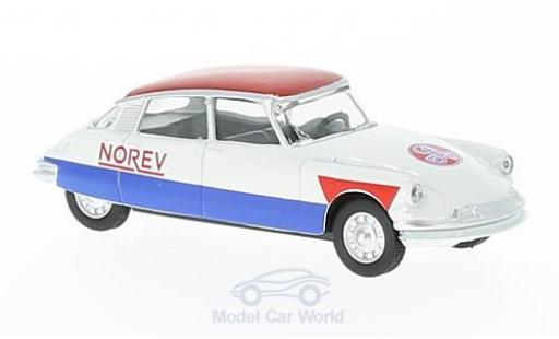 Modellautos Citroen DS 19 1/64 Norev 19 weiss/rot Cycliste (F) 1958 Citroen DS 19 1/64 Norev 19 weiss/rot Cycliste (F) 1958 modellautos