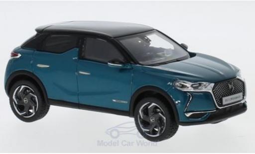 Modellautos DS Automobiles DS3 19 1/43 Norev Citroen DS 3 Crossback mettalic türkis/schwarz 2019 DS Automobiles DS3 19 1/43 Norev Citroen DS 3 Crossback mettalic türkis/schwarz 2019 modellautos